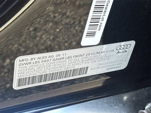 Used 2011 Audi A8 L 4.2 w/ Cold Weather Pkg image 35