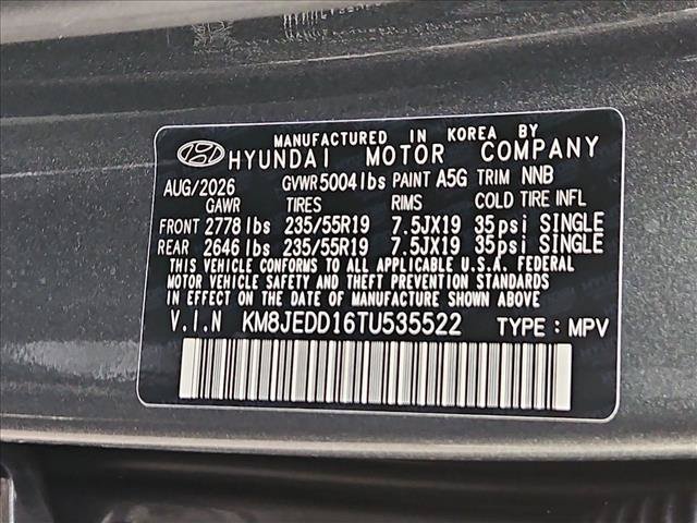 New 2026 Hyundai Tucson Limited AWD/4WD image 19