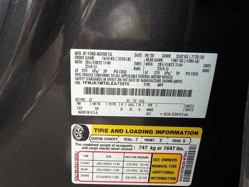 Used 2020 Ford Expedition Max Platinum image 33