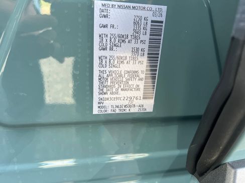 New 2026 Nissan Pathfinder SL image 18