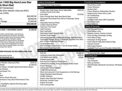 Used 2019 RAM 1500 Big Horn image 7