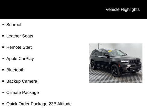 Used 2023 Jeep Grand Cherokee L Laredo image 6