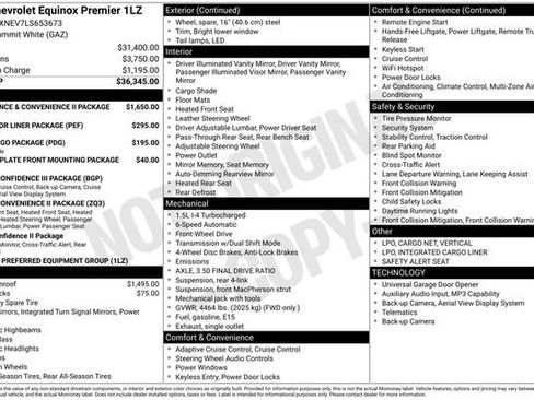 Used 2020 Chevrolet Equinox Premier FWD image 35