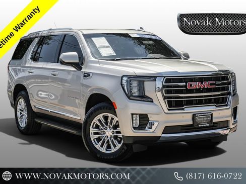 Used 2021 GMC Yukon SLT w/ SLT Luxury Plus Package RWD image 1