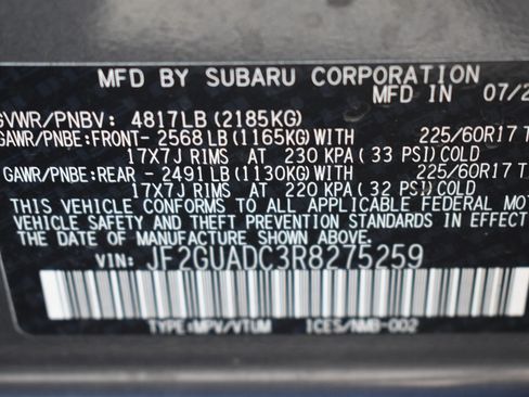 Used 2024 Subaru Crosstrek 2.0i Premium AWD/4WD image 15