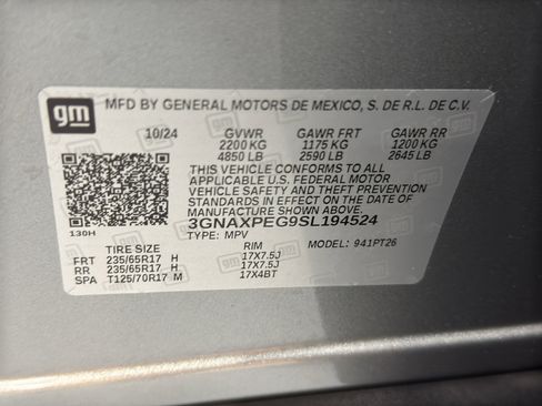 Used 2025 Chevrolet Equinox LT w/ Convenience Package II AWD/4WD image 40