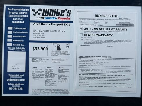 Used 2023 Honda Passport EX-L image 37