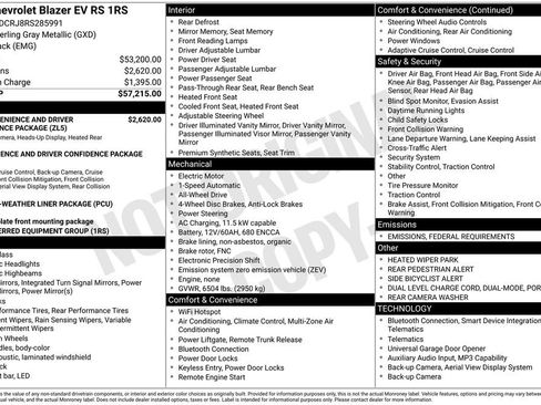 Used 2024 Chevrolet Blazer EV RS image 4