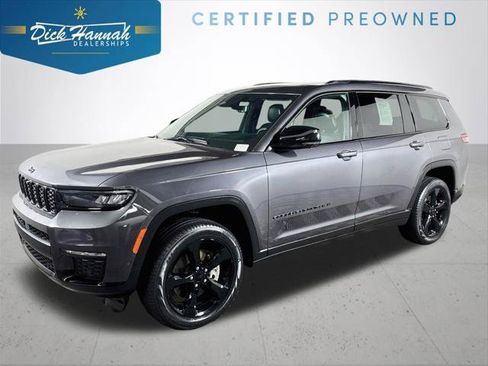 Certified 2025 Jeep Grand Cherokee L Limited w/ Luxury Tech Group II AWD/4WD image 1