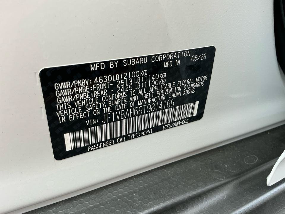 New 2026 Subaru WRX Premium AWD/4WD image 35