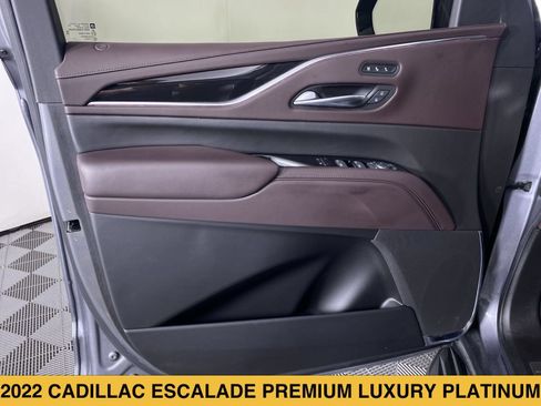 Certified 2022 Cadillac Escalade Premium Luxury Platinum AWD/4WD image 13
