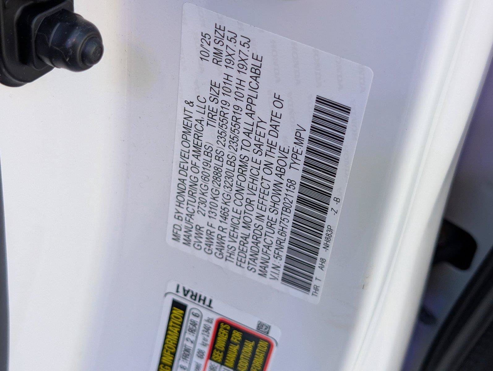 Used 2026 Honda Odyssey Sport-L image 15