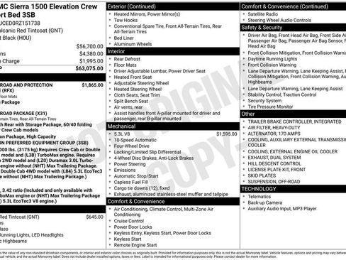 Used 2024 GMC Sierra 1500 Elevation AWD/4WD image 32