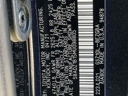 Used 2021 Lexus ES 350 w/ Premium Package image 29