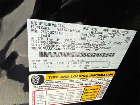 New 2025 Lincoln Navigator L Black Label image 36