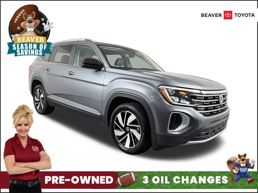 Used 2024 Volkswagen Atlas SEL AWD/4WD image 1
