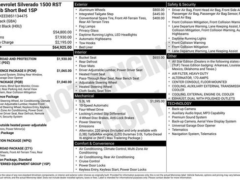 Used 2025 Chevrolet Silverado 1500 RST image 12