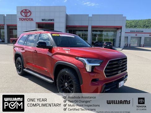 Certified 2024 Toyota Sequoia Limited w/ Nightshade Package AWD/4WD image 1