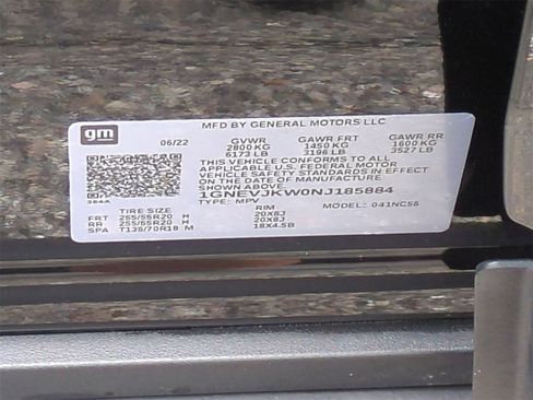 Certified 2022 Chevrolet Traverse RS image 35