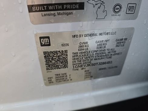 New 2026 Chevrolet Traverse Z71 w/ Enhanced Driving Package image 37