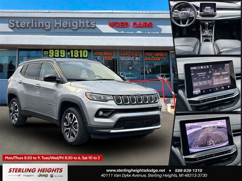 Used 2022 Jeep Compass Limited image 1