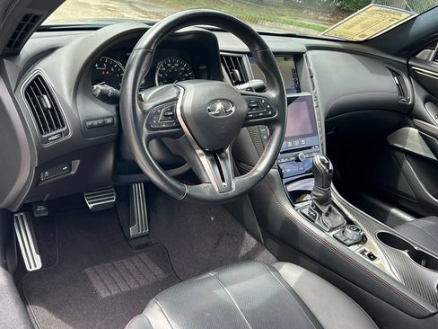 Used 2022 INFINITI Q60 Red Sport 400 w/ Carbon Fiber Package RWD image 15