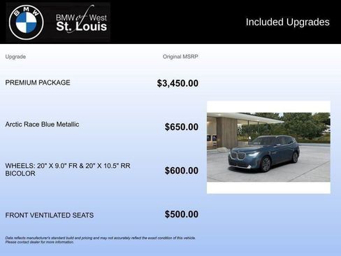 New 2026 BMW X3 xDrive30 w/ Premium Package image 41