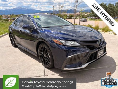 Used 2022 Toyota Camry XSE w/ Navigation Upgrade Package FWD image 1