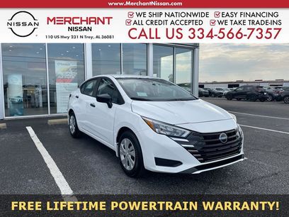 New 2025 Nissan Versa S w/ Trunk Package