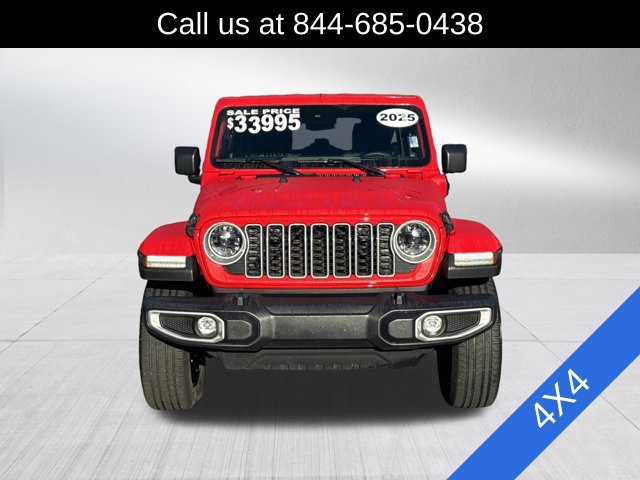 Certified 2025 Jeep Wrangler Unlimited Sahara w/ Safety Group AWD/4WD image 2