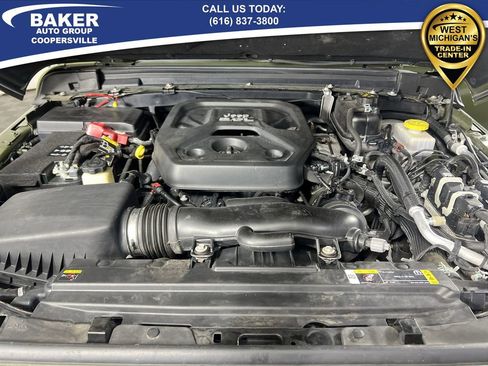 Used 2021 Jeep Wrangler Unlimited Sahara w/ Uconnect 4C Nav & Sound Group image 27