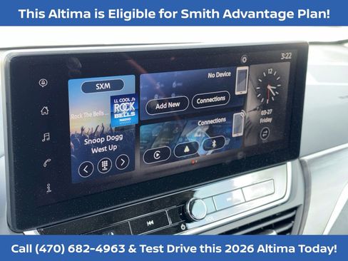 New 2026 Nissan Altima 2.5 SV w/ SV Special Edition Package FWD image 11