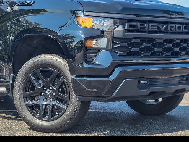 Certified 2024 Chevrolet Silverado 1500 Custom Trail Boss w/ Turbomax Blackout Package AWD/4WD image 4