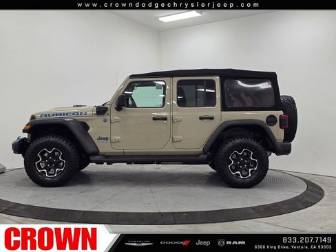 Used 2022 Jeep Wrangler Unlimited Rubicon 4xe w/ Safety Group image 4