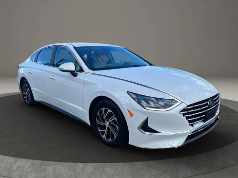 Used 2022 Hyundai Sonata Blue image 3