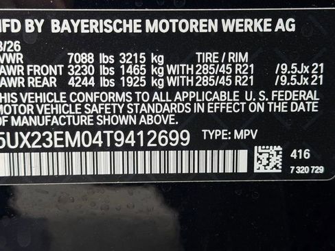 New 2026 BMW X7 xDrive40i w/ M Sport Package image 22