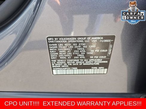 Used 2023 Volkswagen Atlas SEL Premium AWD/4WD image 29