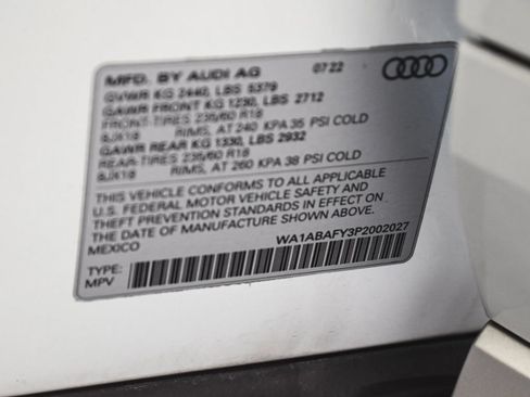 Used 2023 Audi Q5 2.0T Premium w/ Convenience Package AWD/4WD image 12