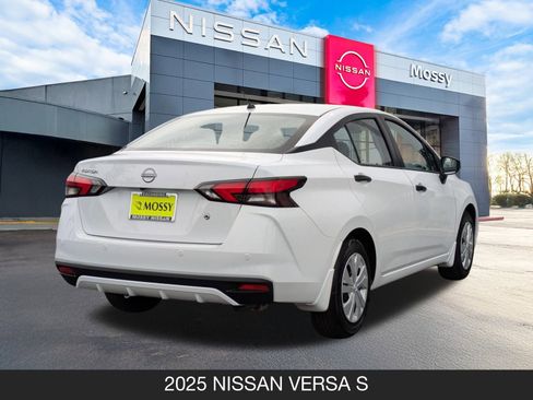 New 2025 Nissan Versa S w/ Trunk Package image 8