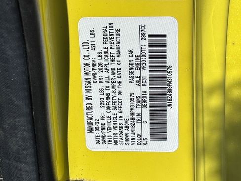Used 2023 Nissan Z w/ Floor Mat Package (L93) RWD image 30