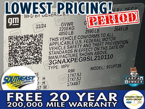 Used 2025 Chevrolet Equinox LT w/ Convenience Package II image 69