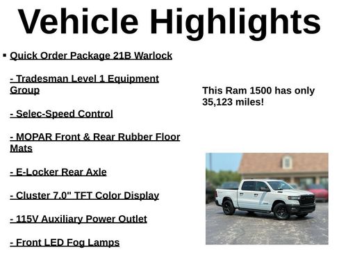 Used 2025 RAM 1500 Warlock AWD/4WD image 38