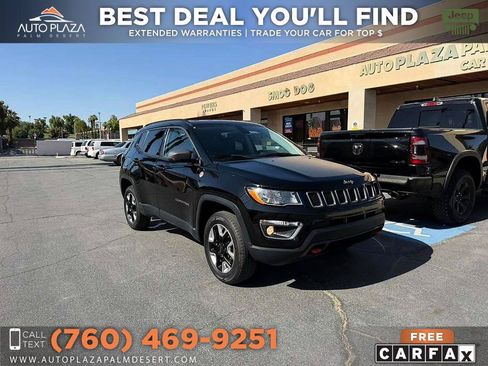 Used 2018 Jeep Compass Trailhawk w/ Leather Interior Group AWD/4WD image 1