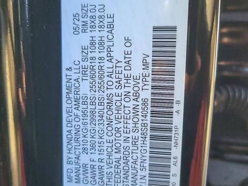 Used 2025 Honda Pilot EX-L image 25