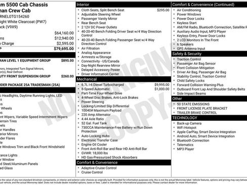 New 2026 RAM 5500 Tradesman AWD/4WD image 5