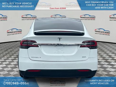 Used 2017 Tesla Model X 90D AWD/4WD image 5