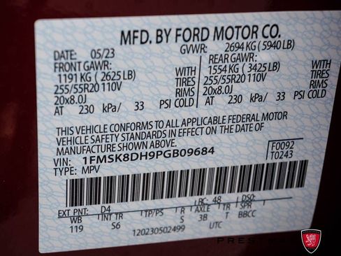 Used 2023 Ford Explorer XLT w/ Equipment Group 202A AWD/4WD image 25
