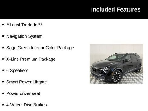 Used 2024 Kia Sportage X-Line w/ X-Line Premium Package AWD/4WD image 4