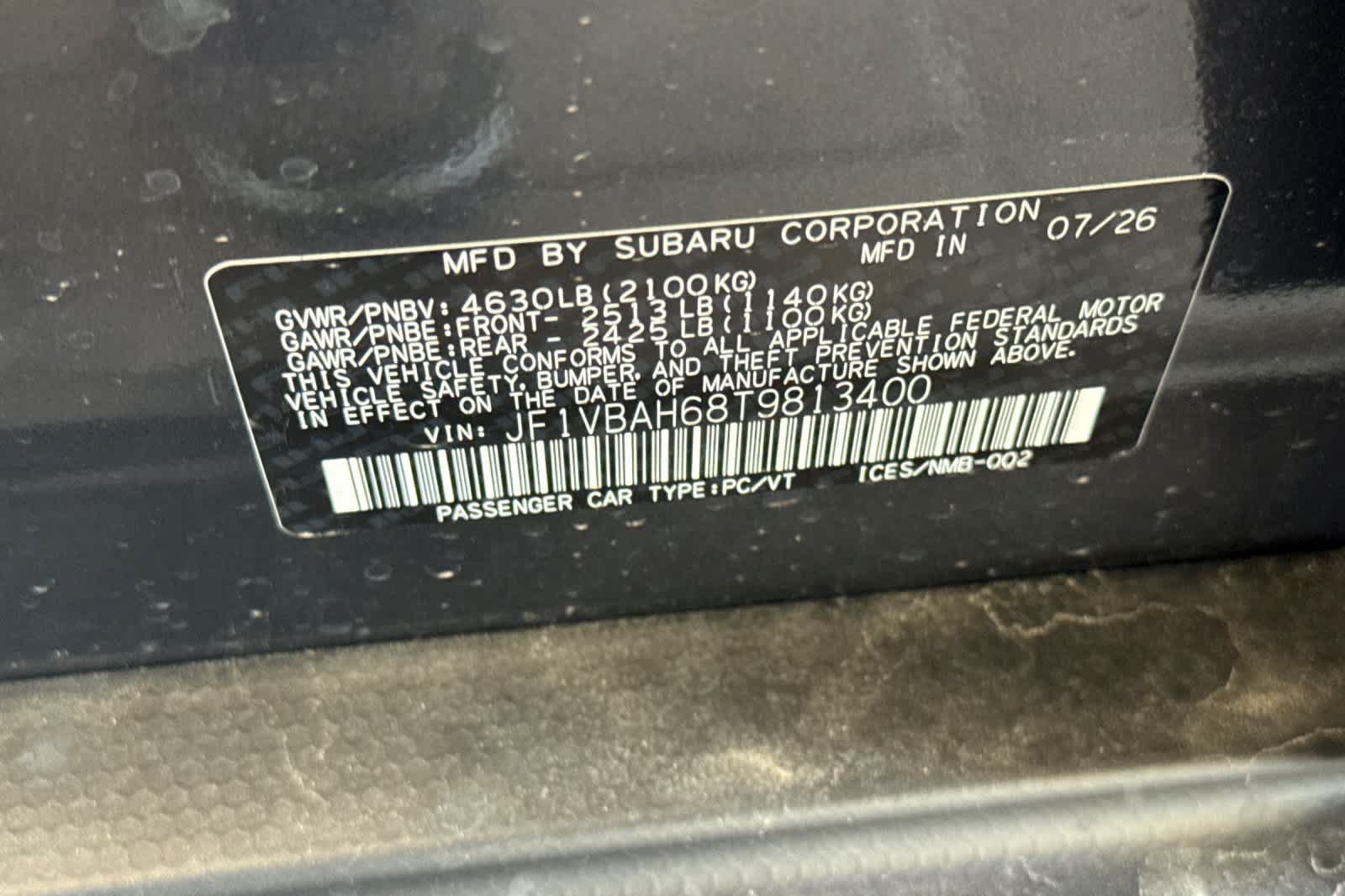 New 2026 Subaru WRX Premium AWD/4WD image 30