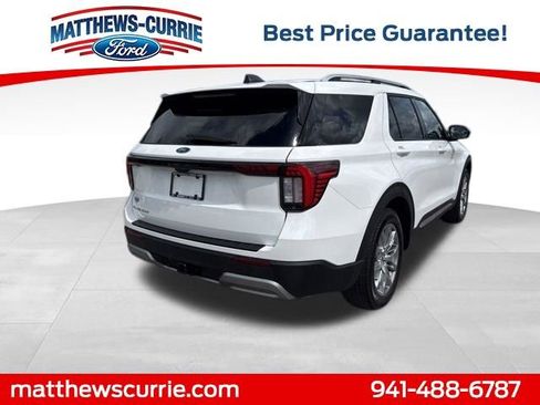 Certified 2025 Ford Explorer Platinum RWD image 4